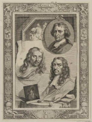 Bildnis des Gerbrand van den Eekhout, des Wallerant Vaillant und des Jacques Vaillant