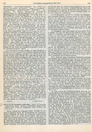 147-149 [Rezension] Agende der Evangelisch-Augsburgischen Kirche