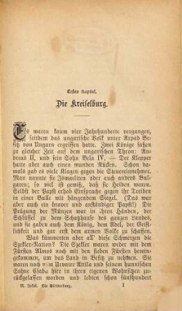 Die Götterburg : Historischer Roman von Maurus Jókai