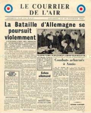 Illustriertes Nachrichtenblatt der Alliierten für die Bevölkerung im besetzten Frankreich