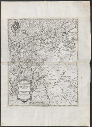 Frisiae Antoniovissimae Trans Rhenum Provinc. Et Adiacentium Regionum Nova Et Exacta Descriptio