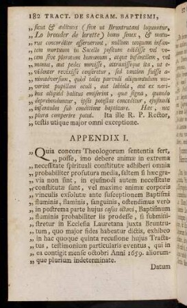 182-187, Appendix I. - Appendix II.