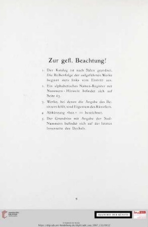 Zur gefl. Beachtung!