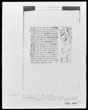 Stundenbuch, ad usum Romanum — Litanei, Folio 121 recto - 123 recto