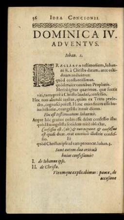 Dominica IV. Adventus.