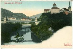 Elbogen. Schloss, Stadt und Brücke