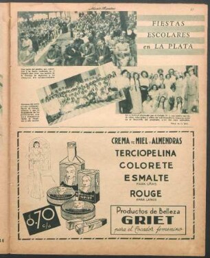 Fiestas escolares en La Plata [Fotografías]
