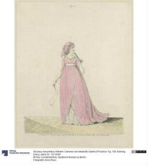 Gallery of Fashion: Fig. 150: Evening Dress
