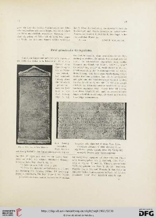4.1901: Zwei griechische Grabgedichte