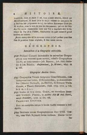 2-26, Geographie - Chronologie