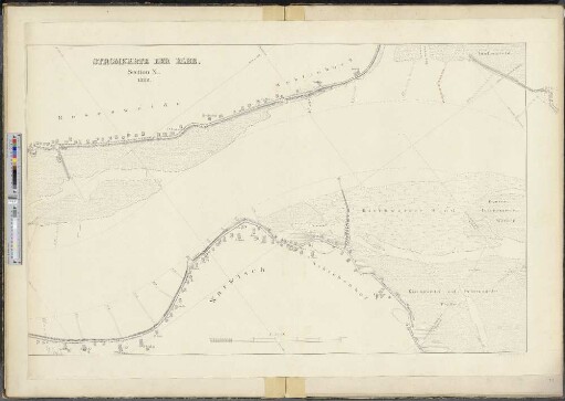 Section X. 1882 : Rosenweide. Wohlenburg. Warwisch. Kirchwärder Sand. Kirchwärder und Ochsenwärder Freiheit. Overer Interessenten Wärder.