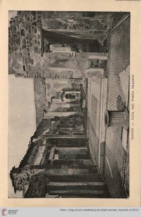 Pompei – Casa del Poeta Tragico – Maison du Poète Tragique. – House of the Tragic Poet. – Das Haus des Tragoedien Dichters.