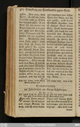 [14)] Ermunterung zur Zufriedenheit mit Gottes Schickungen.