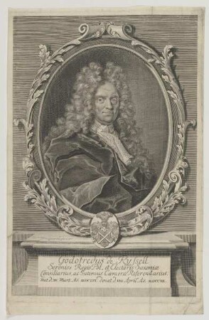 Bildnis des Godofredus de Ryssell