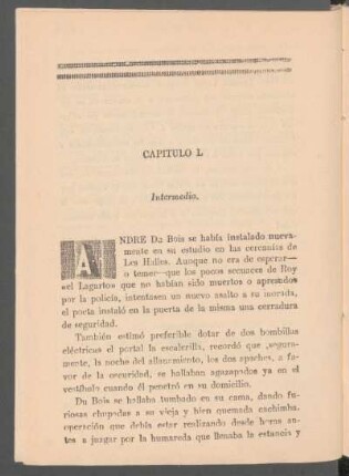Capítulo L - Intermedio.