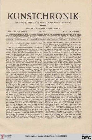 Heft 33 (18. September 1903)