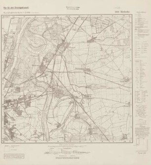 3836 Biederitz, Topographische Karte 1:25000 (4cm - Karte)