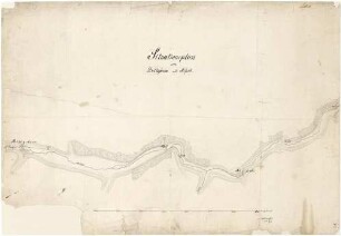 Situationsplan von Billigheim und Allfeld