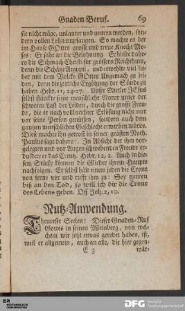 Nutz-Anwendung.