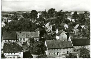 Roßwein. Blick von der Wunderburg auf Roßwein