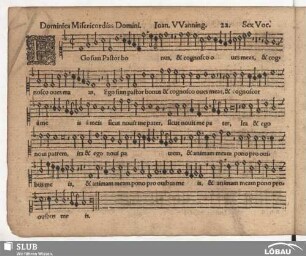 22. Ego sum pastor bonus