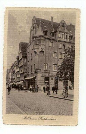 "Käthchenhaus" und Blick in die Kaiserstraße