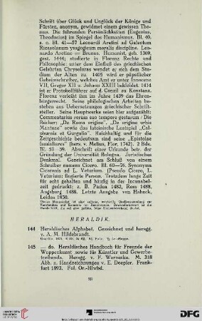 Heraldik (Nr. 144-146)