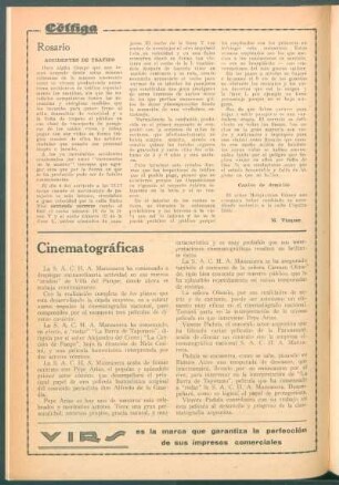 Cinematográficas
