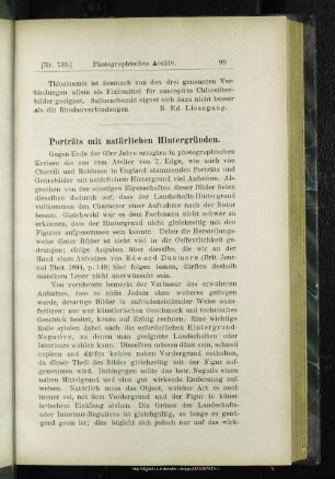 Porträts mit natürlichen Hintergründen