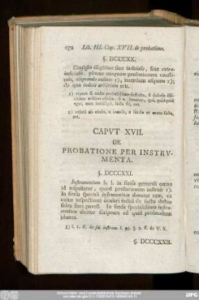 Caput XVII. De Probatione Per Instrumenta.
