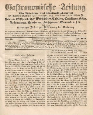 No. 29 (Juli 1844)