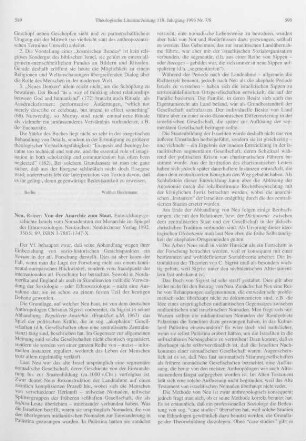 589-591 [Rezension] Neu, Rainer, Von der Anarchie zum Staat