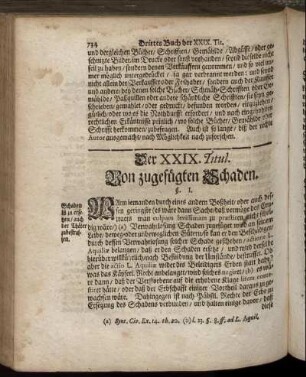 Der XXIX. Titul. - Der XLIX. Titul.