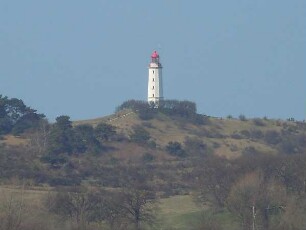 Insel Hiddensee - Leuchtturm : Der Leuchtturm bei Kloster. Aufgenommen am 19. April 2011 auf der Ostseeinsel Hiddensee