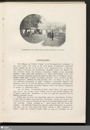 Jugendjahre