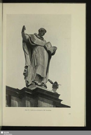 Tafel 30: Katholische Hofkirche. Hl. Dominikus