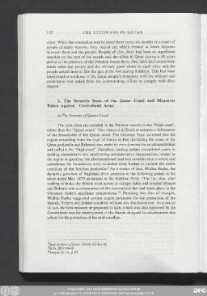 2. The Security Issue of the Qatar Coast and Measures Taken Against Contraband Arms