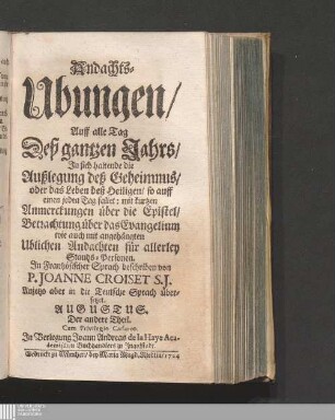 [8],Der andere Theil: Augustus