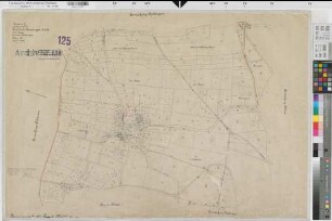 Sieveringen (Ense), Zusammenlegung Sieveringen, Bl. 2 Urkarte I Flur 4,2