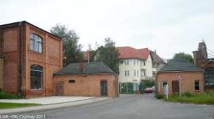 Bergmann-Elektrizitätswerke AG (VEB Bergmann-Borsig) / Toranlage & Pförtnerhaus; Berlin, Pankow