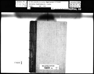 Konzepte (Ausgänge) der Kanzlei Herzog Heinrichs / Alte Aufschrift: "Concepta ezlicher Lehen brieffe inn Hercog Heinrichs zu Saxen Nahmen" (Hand 16. Jh.), "Concepta und Copien der Lehen und Leibgeding Brieffe" (Hand 17 Jh.)