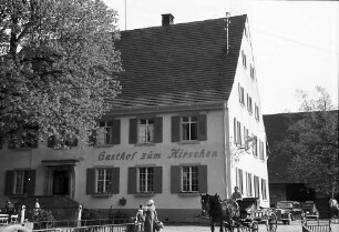 Glottertal: Gasthaus zum Hirschen; Außenansicht