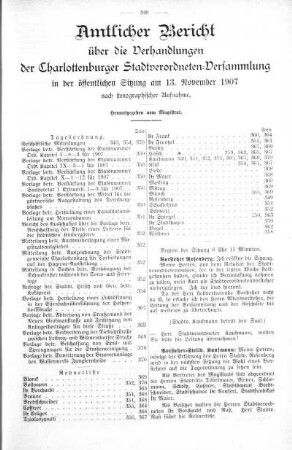 13. November 1907