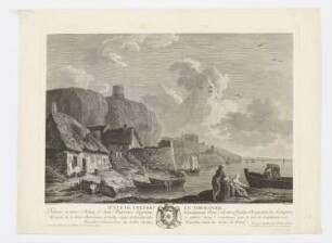 II.e vue de tréport en Normandie
