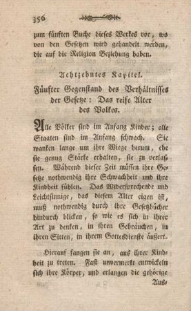 356-364 XVIII. Kapitel