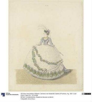 Gallery of Fashion, Fig. 269: Court Dress