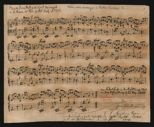 2 Stücke für Tasteninstrument; org