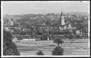 Frankenberg. Blick auf Frankenberg