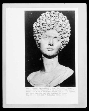 Prinzessin vom Hofe Domitians, früher fälschlich als Julia Titi identifiziert