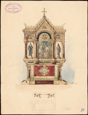 Friedenskirche, Berlin: Ansicht des Altars